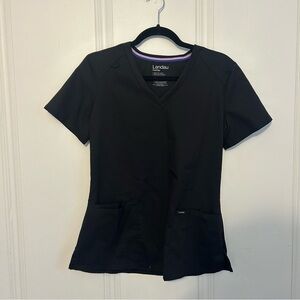 Landau Size Small Brand New never worn Scrub Shirt Black